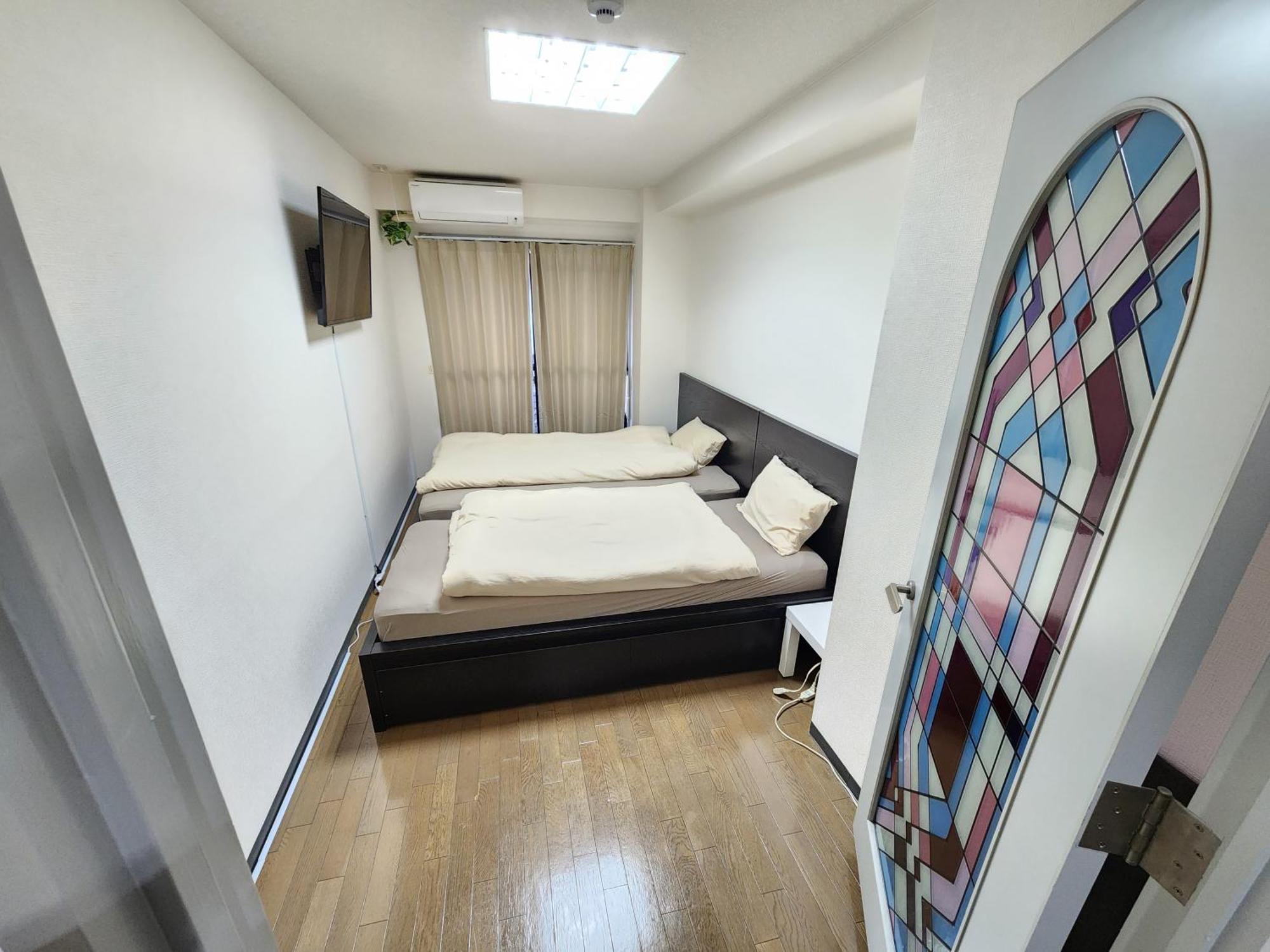 난바역 도보5분 시내중심 Mori Apartment Osaka Buitenkant foto